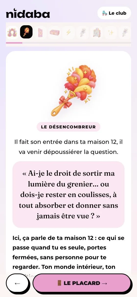 Le dossier des Nœuds : ta maison 12